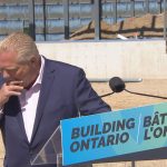 Doug Ford Swallows A Bee, and laughs about it :)